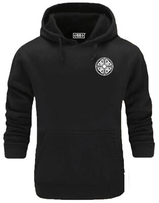 Vikings Shield Hoodie Tasche Gym Kleidung Bodybuilding Workout MMA Thor Odin Top