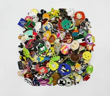 Disney Pin Trading 25 Piece Assorted Pin Lot - No Doubles - Tradable