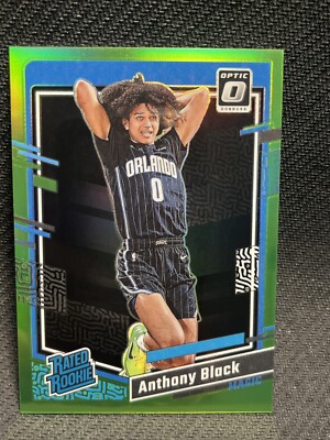 2023-24 Donruss Optic ANTHONY BLACK Lime Green 90/149 Rated Rookie MAGIC