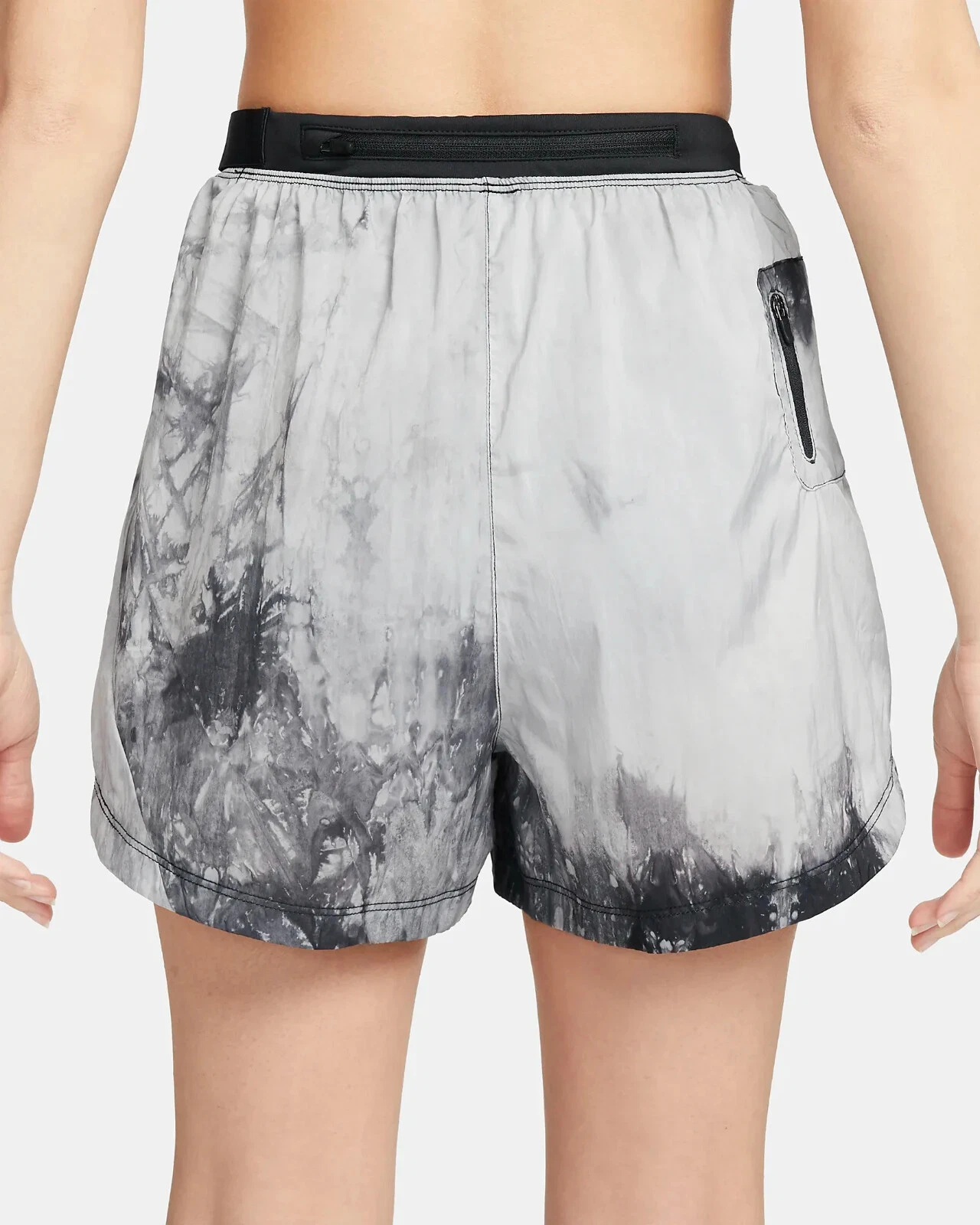 Nike Dri-FIT Repel Women's Mid-Rise 3" Lined Trail Running Shorts Pockets Sz L