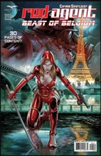GRIMM RED AGENT BEAST OF BELGIUM CVR A VITORINO ZENESCOPE ENTERTAINMENT INC