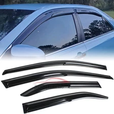 For 2012-2017 Toyota Camry JDM Window Visor Vent Sun Rain Guards Wind Deflector