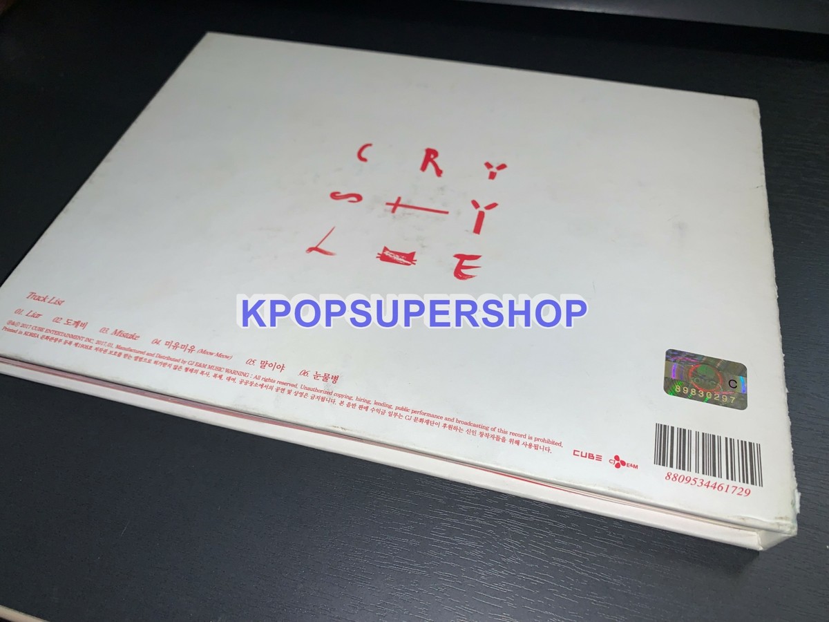 CLC 5th Mini Album Crystyle Autographed Signed CD Good Rare No