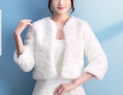 Giacca Sposa In Raso Manica 3/4 - Accessori - Foto 9