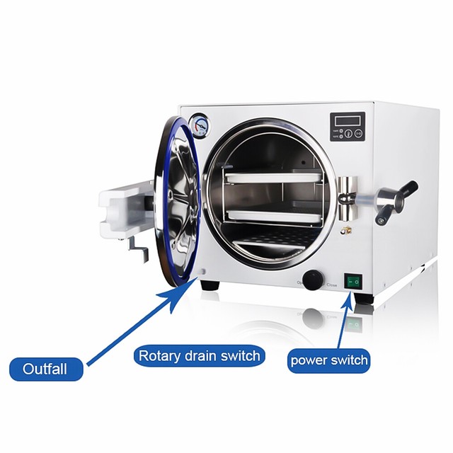 圖片 9 - Medical Dental 18L Autoclave Sterilizer High Temperature Steam Sterilizer E218 