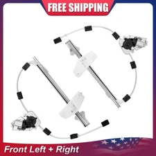 Front Left Right Power Window Regulator w/ Motor For 2002-2007 Jeep Liberty