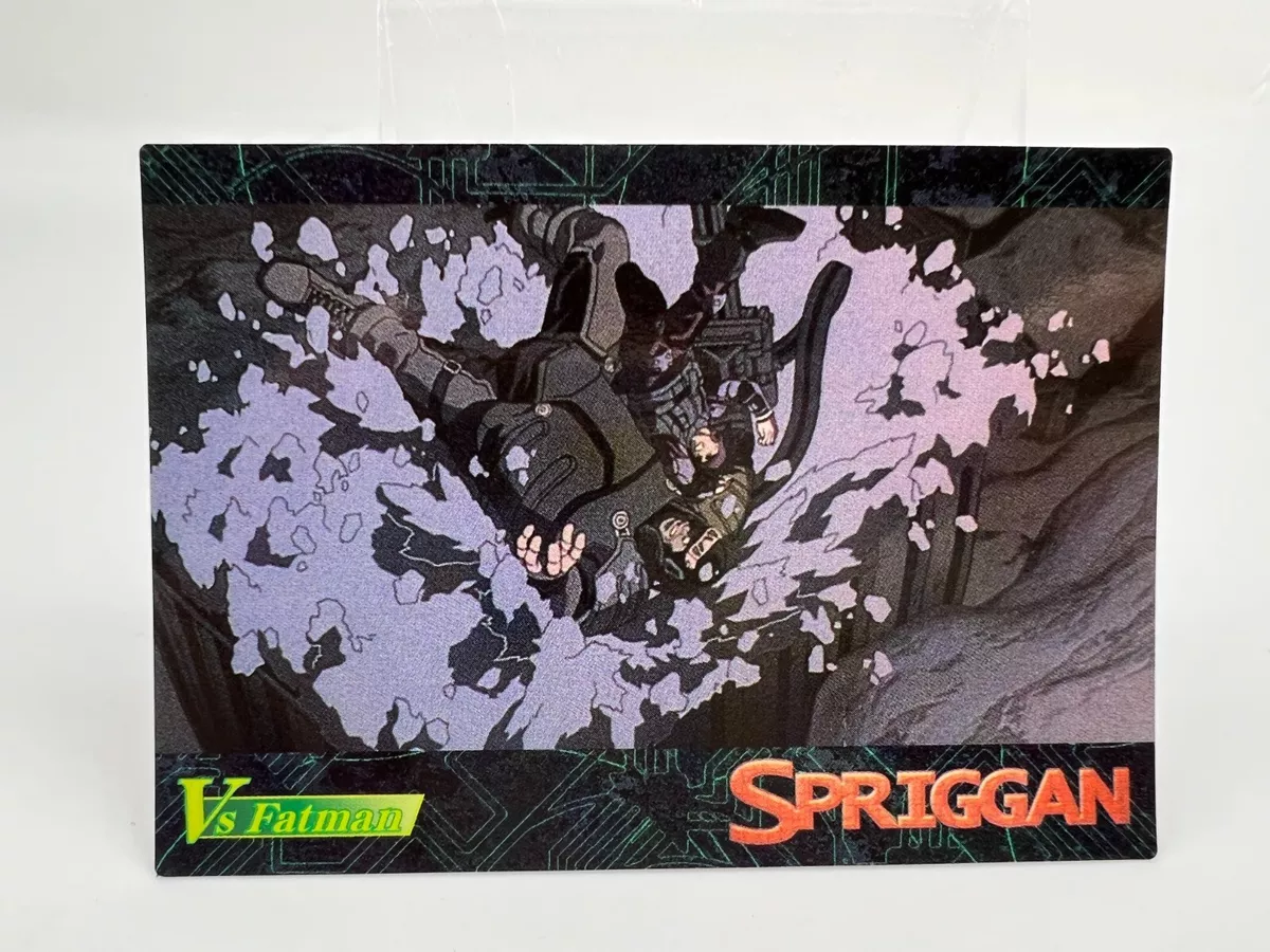 SPRIGGAN card SHINSEISHA Japanese Vintage Rare F/S