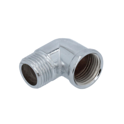 Messing Bogen 90° Winkel Fitting 1/2 Verbinder Muffennippel Kupplung Winkelstück