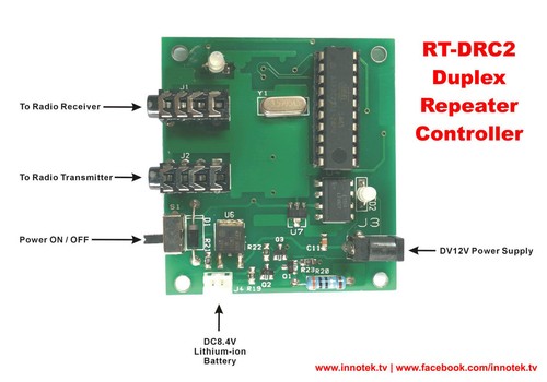 INNOTEK RT-DRC2 Duplex Repeater Controller Module For Baofeng Radio UV5R DIY