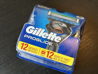 Gillette Fusion5 ProGlide Men's Razor Blade Refills - 12 Count