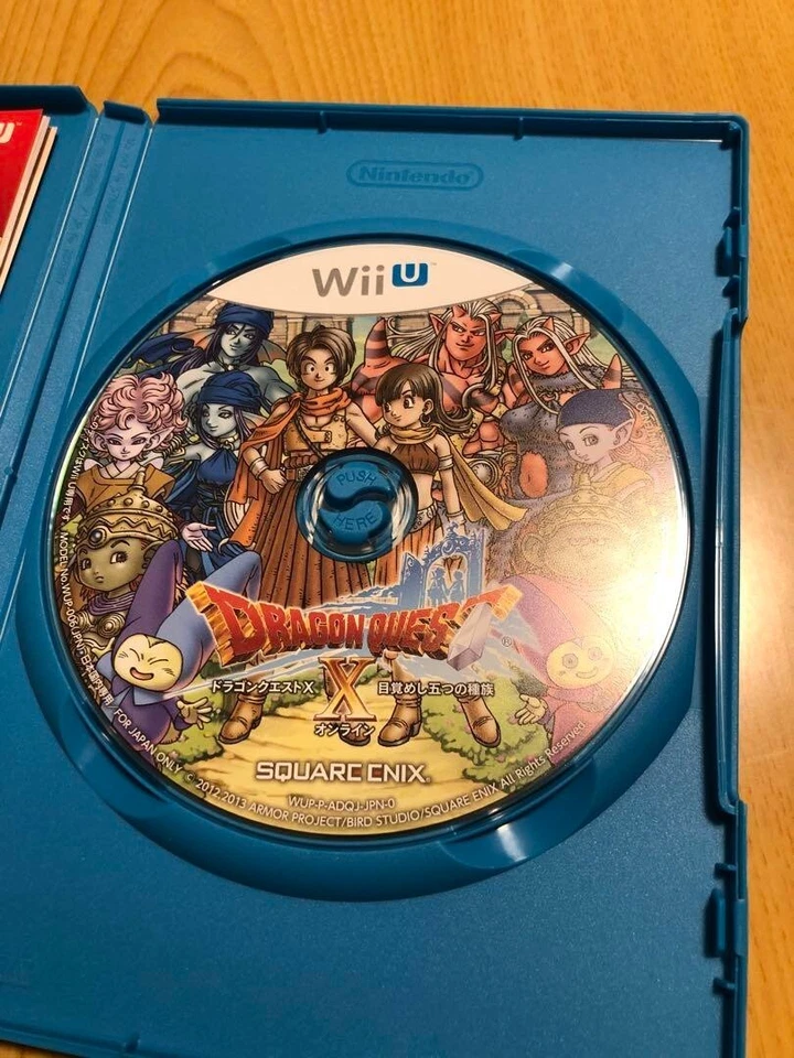 Wii U DRAGON QUEST X Online Role-playing Video game software Japanese ver. USED - Image 3 of 4