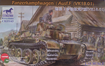 Bronco Models 35143 - Panzerkampfwagen I Ausf. F VK 18.01