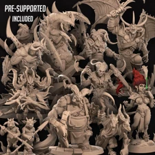 Bullet Hell: Demons by Bite the Bullet | DnD | D&D | Print on Demand