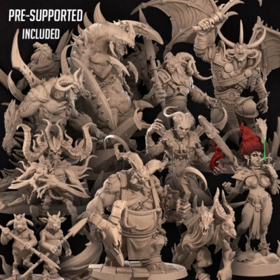 Bullet Hell: Demons by Bite the Bullet | DnD | D&D | Print on Demand