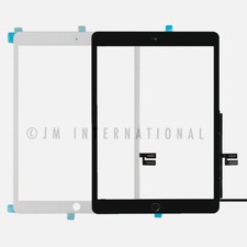 iPad 7 7th iPad 8 8th Gen 10.2" Digitizer Touch Screen Glass Lens  Home Button