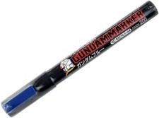 Mr.Hobby Gunze Gundam Marker Pen Painter GM06 Blue Paint Color Bandai Creos