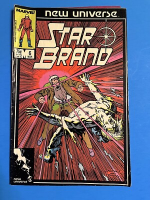 Star Brand Marvel New Universe Vol. 1 No. 6 March 1987