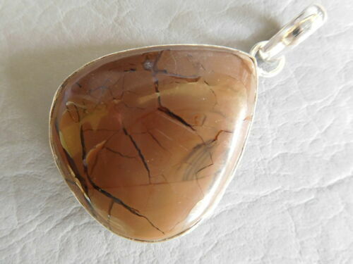 Pendentif Coeur En Jaspe Bumblebee - D'Ame Reveuse