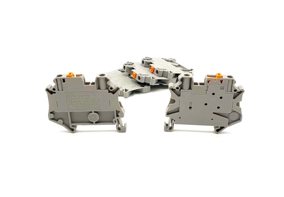 5x Phoenix Contact UT 4-MT-P/P, Messertrennklemme, 3046171 - Bild 1 von 1
