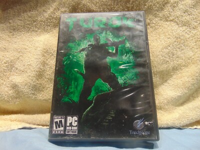 TUROK PC  Game (2008) CIB Two Disc Set with manual