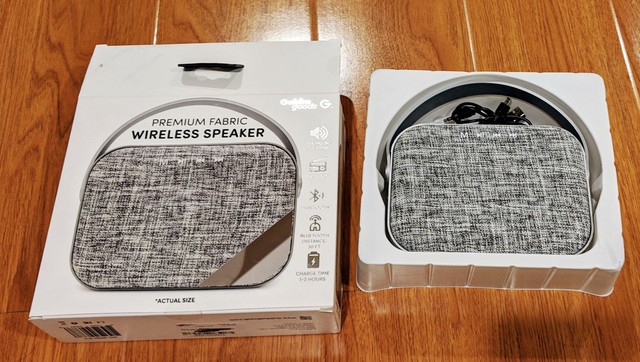gabba goods premium fabric wireless speaker