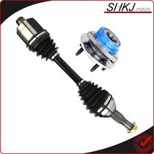 Front RH Wheel Hub Bearing & CV Axle Shaft For Chevry Impala Pontiac Buick FWD