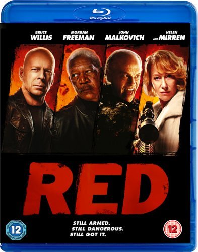 RED (Blu-ray) Helen Mirren Mary-Louise Parker Bruce Willis Morgan Freeman