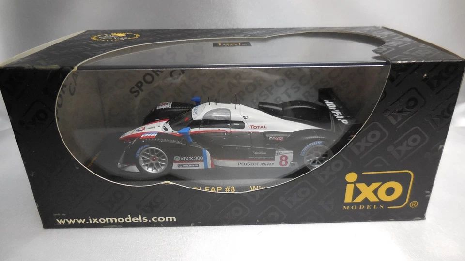 IXO 1/43 PEUGEOT 908 HDI FAP #8 LAMY SARRAZIN WINNER VALENCIA 2007 REF. GTM063 - Immagine 3 di 4