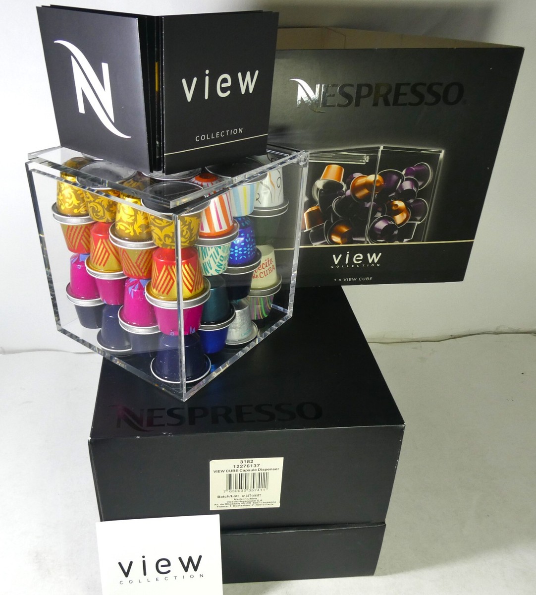 PortaCapsule Nespresso View Cube - Contiene Fino A 50 Capsule, Design Moderno - Foto 4