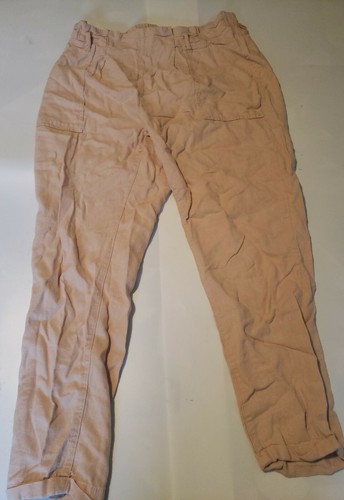 Primark Womens Pink Linen Pants 8 | eBay