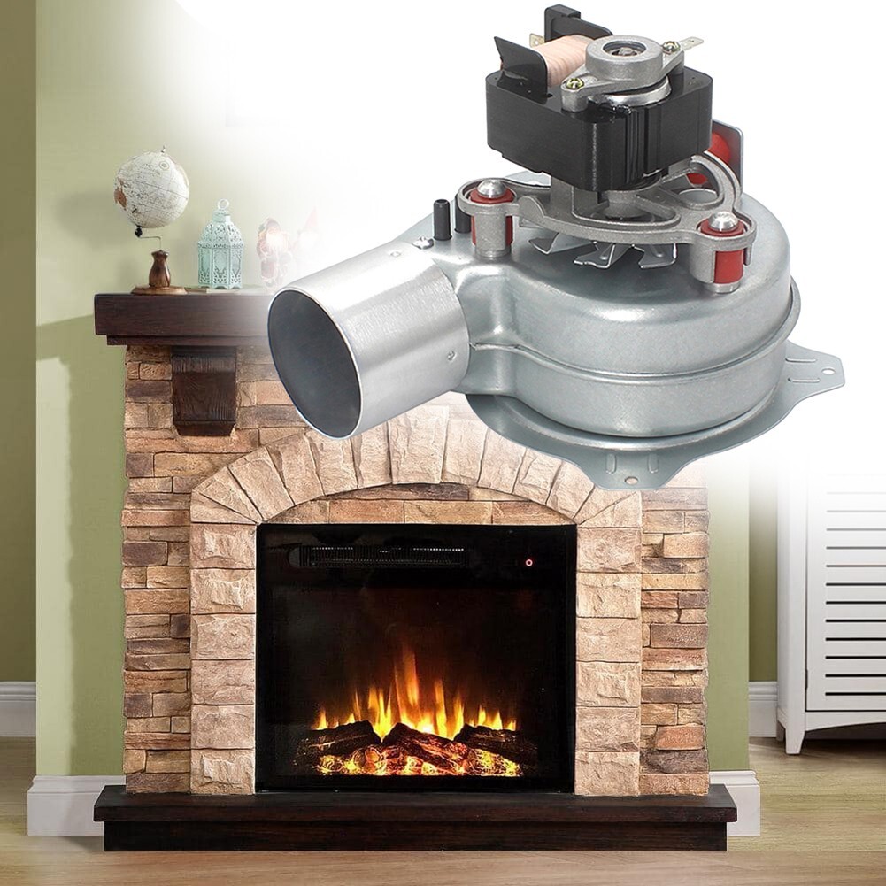 Silent 220V Fireplace Blower Fan High Temperature Resistance 35W Power |  eBay