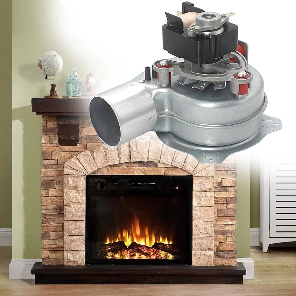 Silent 220V Fireplace Blower Fan High Temperature Resistance 35W Power |  eBay
