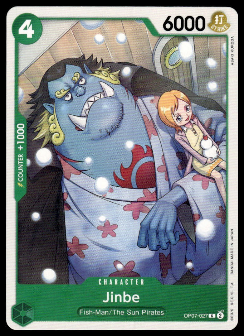 One Piece 500 Years in the Future Jinbe #OP07-027 OP07