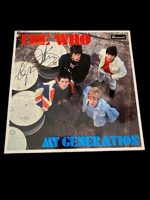 The Who -  My Generation   Roger Daltrey Hand Signed Vinyl
