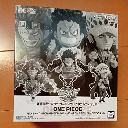 Weekly Jump WCF ONE PIECE Luffy & Law & Kid Figure set New Weekly Jump WCF ONE PIECE Luffy & Law & Kid Figure set New