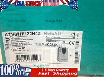 Schneider Electric Altivar ATV61HU22N4Z AC Speed Drive 2.2kW 3HP 380-480V-