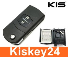 2Tasten Ersatz Klappschlüssel für Mazda 5 CW 2 DE 3 BK 6 SW BT-50 CX-9 CX-7 A
