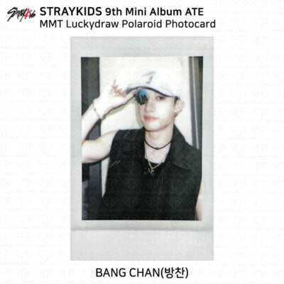 Stray Kids 9th Mini Album ATE MMT Lucky Draw Polaroid Photocard