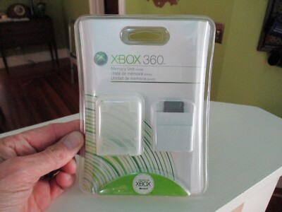Genuine Official Microsoft Xbox 360 Console Memory Card Unit 64MB NEW Box