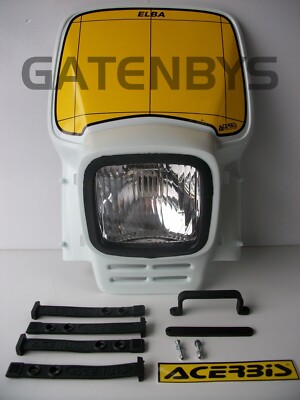 Acerbis Elba Classic Headlight Enduro Trail Motocross XL DT XT