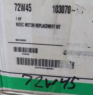 LENNOX 72W45 NIDEC MOTOR REPLACEMENT KIT 1HP | eBay