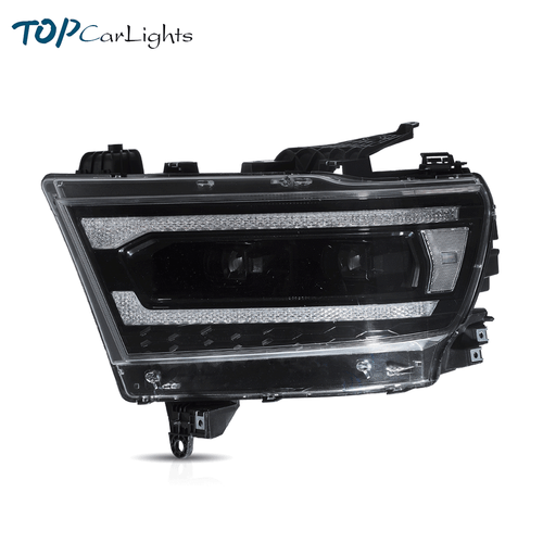 VLAND LED Projector Headlights For 2019-24 Dodge Ram 1500 W/Start-up Animation - Foto 2 di 15