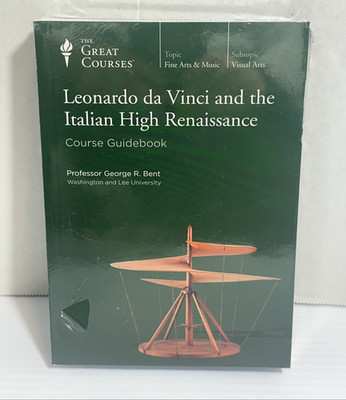Great Courses Leonardo Da Vinci Italian High Renaissance Course Guidebook DVD