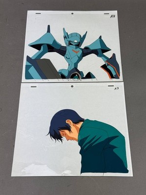 Lot of 2 Brain Powerd Animation Production Cel