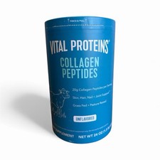Vital Proteins Collagen Peptides, Unflavored, 24oz EXP 2027 Free Shipping