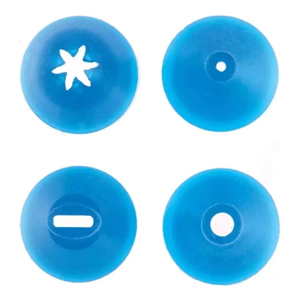 Penna Decorativa Silicone Trasparente con 5 Punte - Silikomart - Pasticceria - Immagine 2 di 4