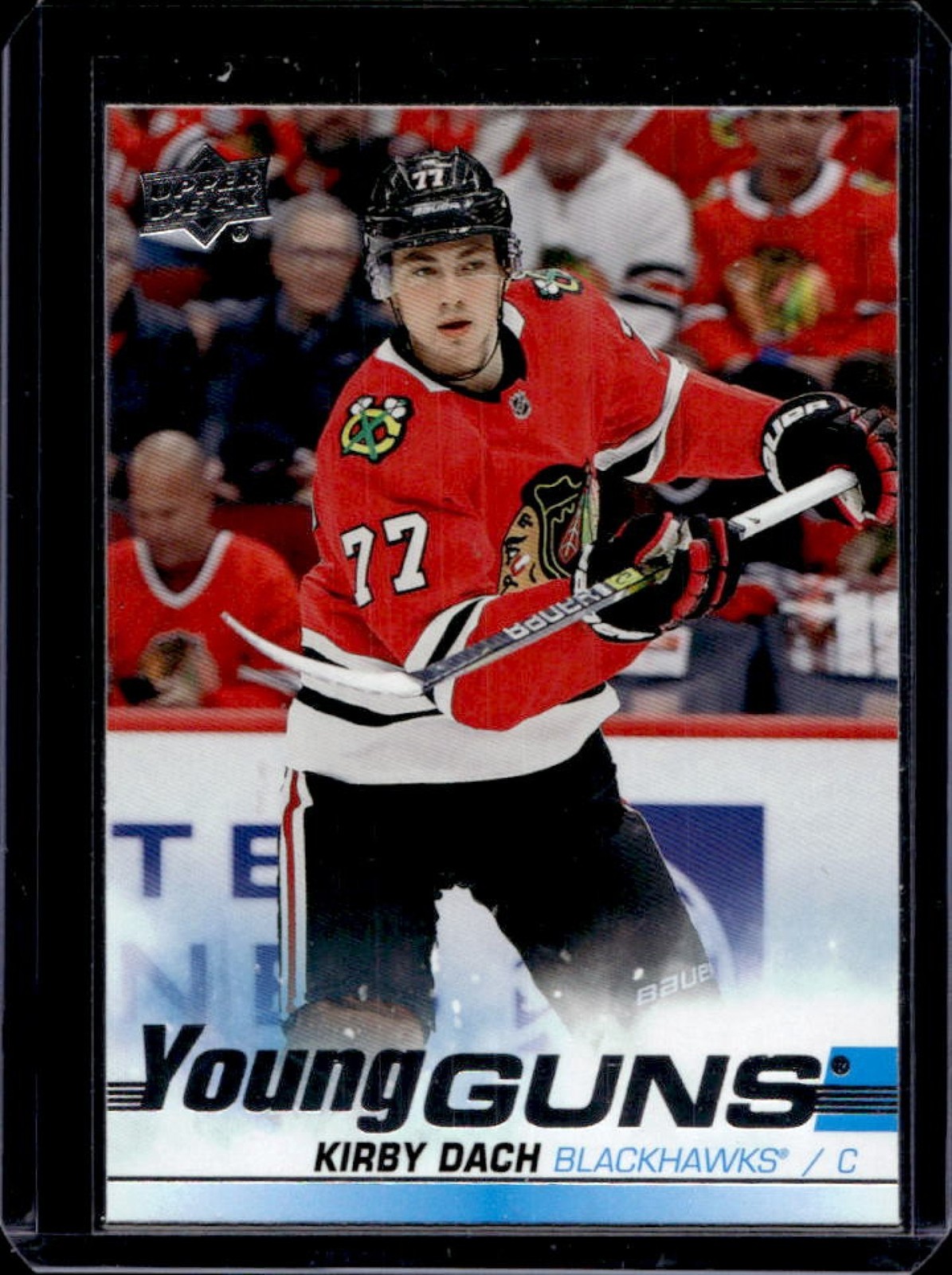 2019-20 Upper Deck Kirby Dach Rookie Young Guns RC #451 Blackhawks