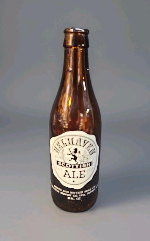 Vintage Belhaven Scottish Ale Beer Bottle 12FL OZ / Excellent Conditon. APC