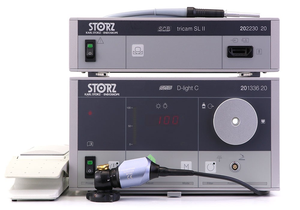 Karl Storz Tricam PDD Pendulum Camera System with D-Light Light Source