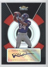 2005 Topps Finest Black Refractor 11/99 Vernand Morency Auto 0a1